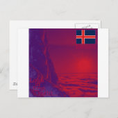 Carte Postale Islande (Devant / Derrière)