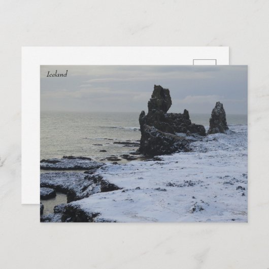 Carte Postale Islande (Devant / Derrière)