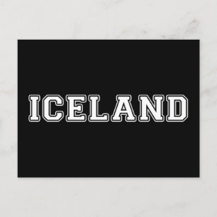 Carte Postale Islande