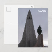 Carte postale Islande (Devant / Derrière)