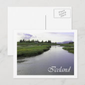 Carte Postale Islande (Devant / Derrière)