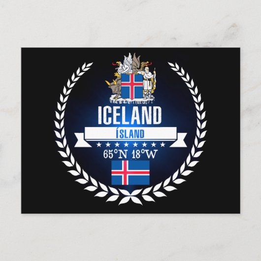 Carte Postale Islande (Devant)
