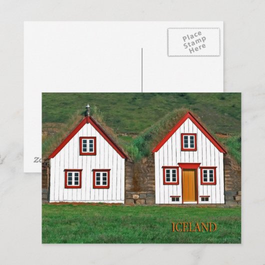 Carte Postale Islande (Devant / Derrière)