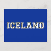 Carte Postale Islande (Devant)