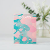 Carte postale Islande (Debout devant)