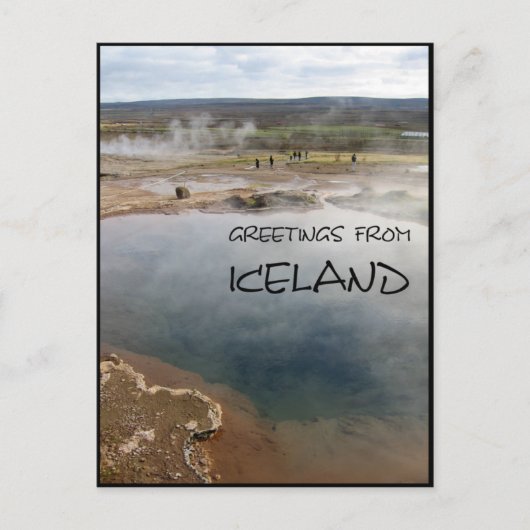 Carte Postale Islande (Devant)