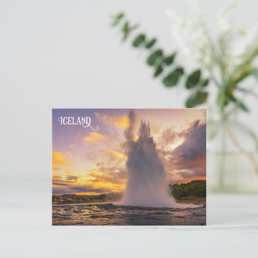 Carte Postale Islande (Debout devant)