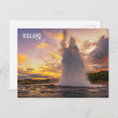 Carte Postale Islande (Devant / Derrière)