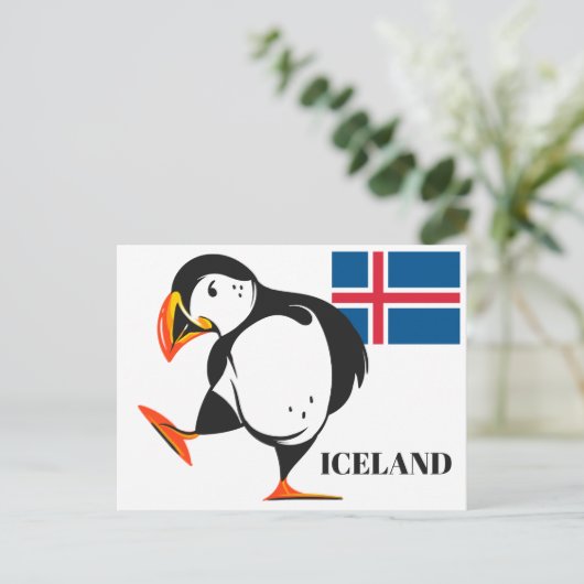 Carte Postale Islande (Debout devant)