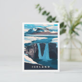 Carte Postale Islande célèbre Travel Place (Debout devant)