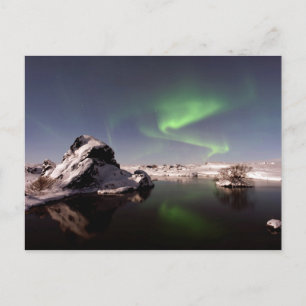 Carte Postale Islande en hiver