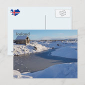Carte Postale Islande - Hafnarfjörður A (Devant / Derrière)