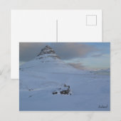 Carte Postale Islande Kirkjufell (Devant / Derrière)