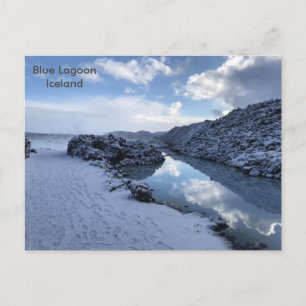 Carte Postale Islande - Lagon Bleu, Islande