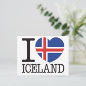 Carte Postale Islande Love v2 (Debout devant)