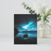 Carte Postale Islande - Northern Lights à Westfjords, Islande (Debout devant)