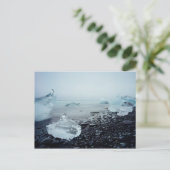 Carte Postale Islande Tourisme Ice Ocean Beach Belle nature (Debout devant)