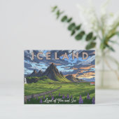 Carte Postale Islande Travel (Debout devant)