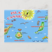 Carte postale Islas Canarias (Devant)