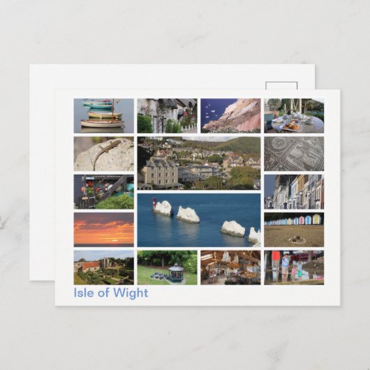 Carte Postale Isle of Wight multi-image 2 (Devant / Derrière)