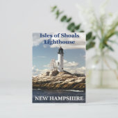 Carte Postale Isles of Shoals Lighthouse, New Hampshire Postcard (Debout devant)