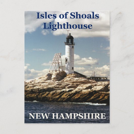 Carte Postale Isles of Shoals Lighthouse, New Hampshire Postcard (Devant)