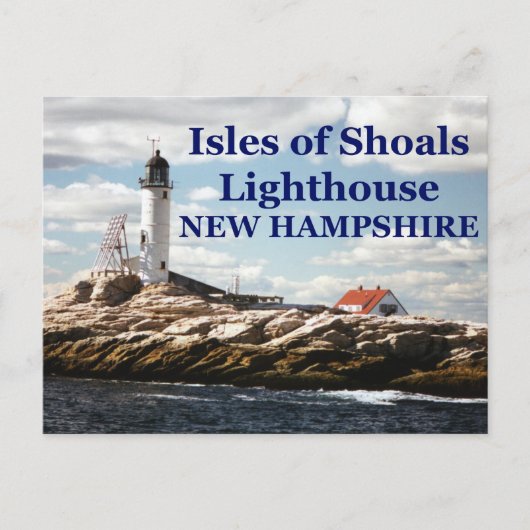 Carte Postale Isles of Shoals Lighthouse, New Hampshire Postcard (Devant)