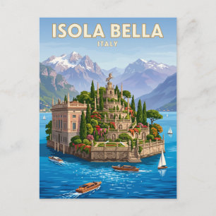 Carte Postale Isola Bella Italie