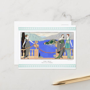 Carte Postale Isola Bella par George Barbier