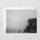 Carte postale isolée d'ours (Devant / Derrière)