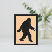 Carte Postale iSquatch (Modifier la couleur Arrière - plan) (Debout devant)