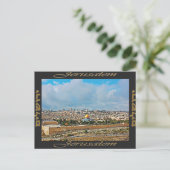 Carte Postale Israël Jérusalem (Debout devant)