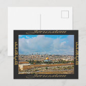 Carte Postale Israël Jérusalem (Devant / Derrière)