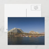 Carte Postale Israël, le Negev, Eilat, le bord de mer Rouge (Devant / Derrière)