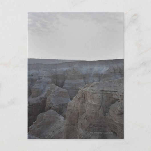 Carte Postale Israël, Mer Morte, formations rocheuses (Devant)