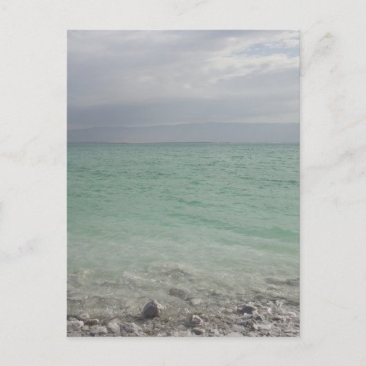 Carte Postale Israël, mer Morte, paysage marin (Devant)