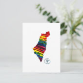 Carte Postale Israel Pride Studio Art (Debout devant)
