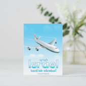 Carte Postale Israël " Voyage dans l'aventure" (Debout devant)