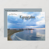 Carte Postale Issyk Kul au Kirghizistan (Devant / Derrière)