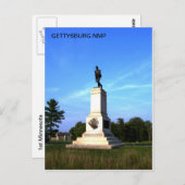 CARTE POSTALE IST MINNESOTA MONUMENT (Devant / Derrière)