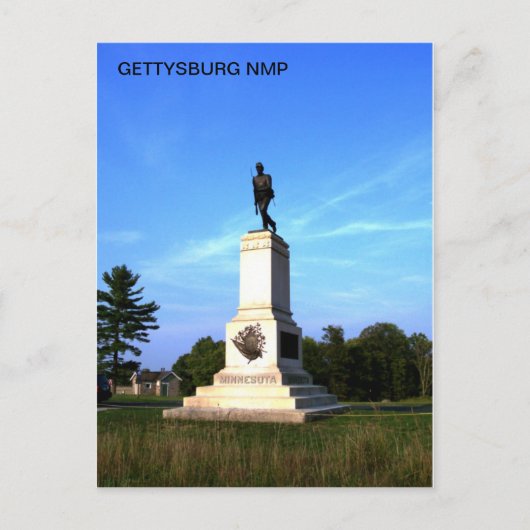 CARTE POSTALE IST MINNESOTA MONUMENT (Devant)