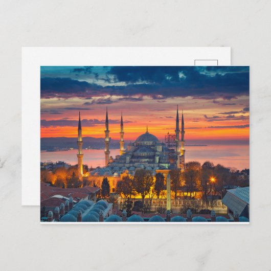 Carte Postale Istanbul (Devant / Derrière)