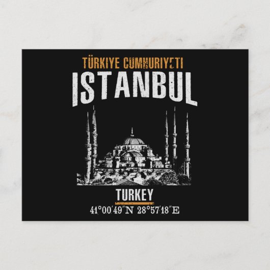 Carte Postale Istanbul (Devant)