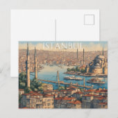 Carte Postale Istanbul (2) (Devant / Derrière)