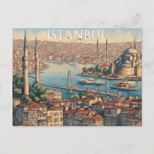 Carte Postale Istanbul (2) (Devant)