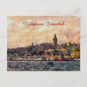 Carte Postale Istanbul magnifique