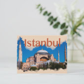 Carte Postale Istanbul : Sainte-Sophie (Debout devant)