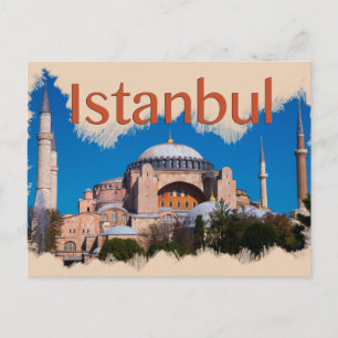 Carte Postale Istanbul : Sainte-Sophie
