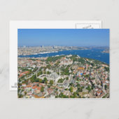 Carte Postale Istanbul - Sultanahmet (Vue aérienne) (Devant / Derrière)