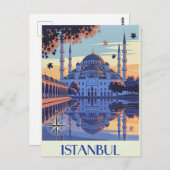 Carte Postale Istanbul, Turkey travel  (Devant / Derrière)